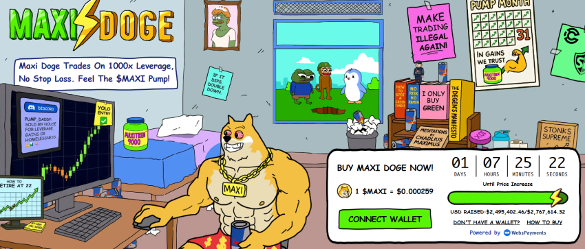 Maxi Doge presale