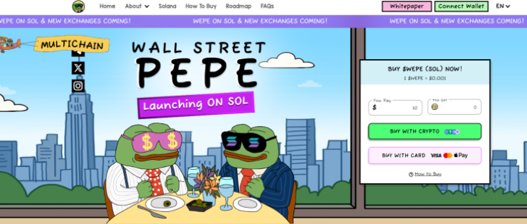 Kas ir Wall Street Pepe?