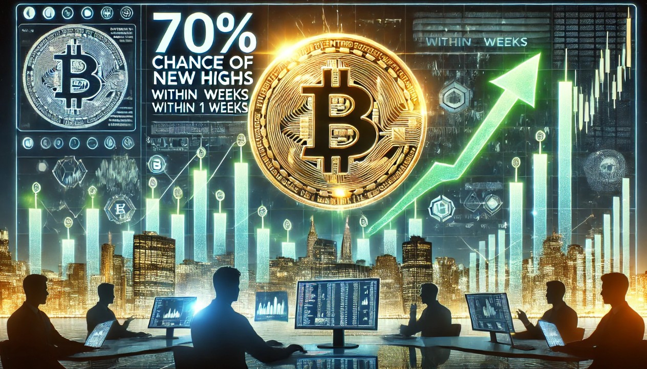 Bitcoin Price Forecast: Expert Predicts 70% Chance Of New Highs Within Two Weeks