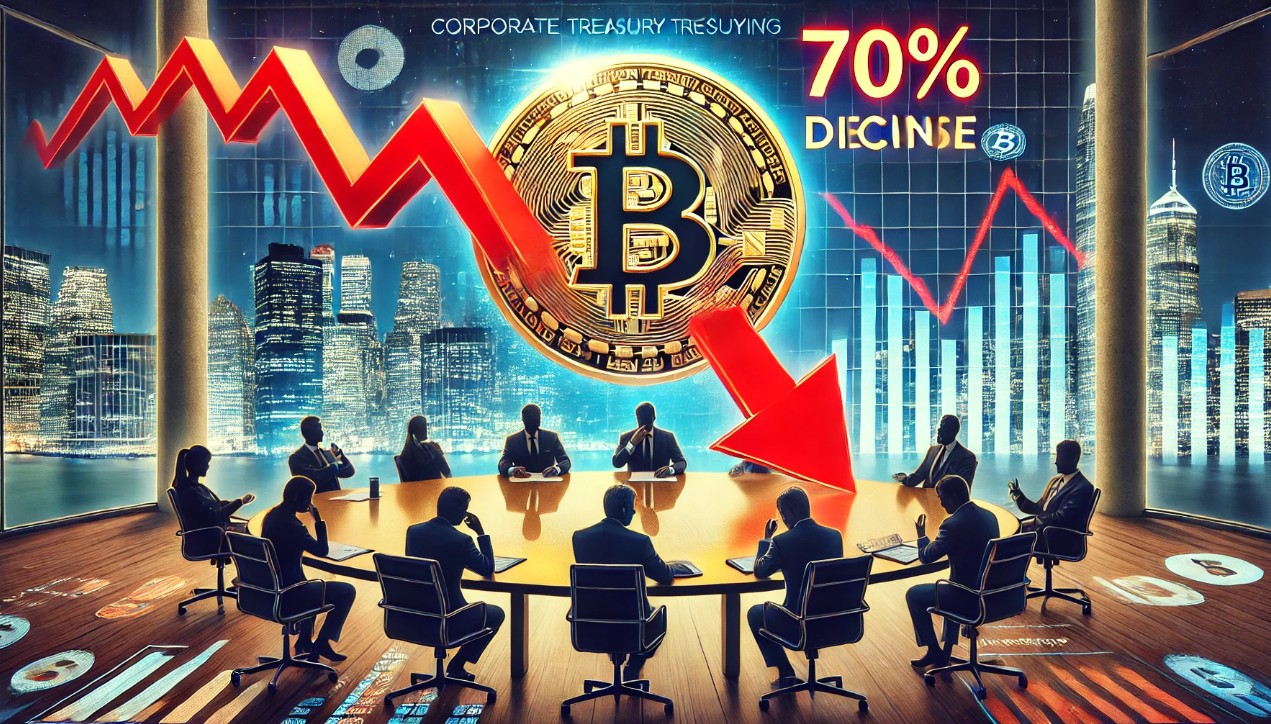 70% Decline In Corporate Crypto Treasury Buying: What’s Going On?