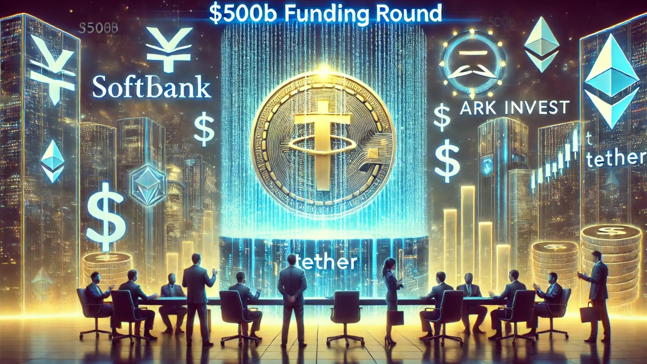 SoftBank, Ark Invest Among Potential Investors In Tether’s $15 Billion Funding Round