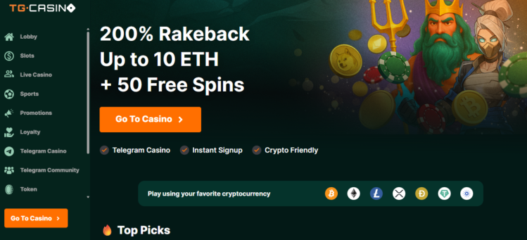 TG Casino: decentralizuotas Telegram kazino su vietiniu žetonu