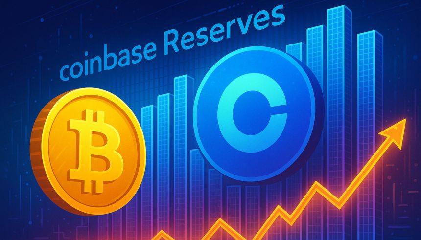 Coinbase Reserves Hit $112B: Highest Level Since 2021 Market Peak
