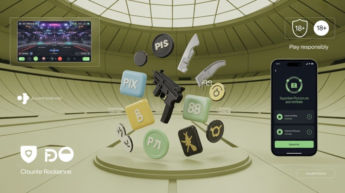 Apostas CSGO em 2025: skins como créditos, Pix e cripto, com foco em segurança