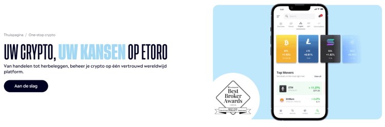 beste crypto exchange nederland etoro