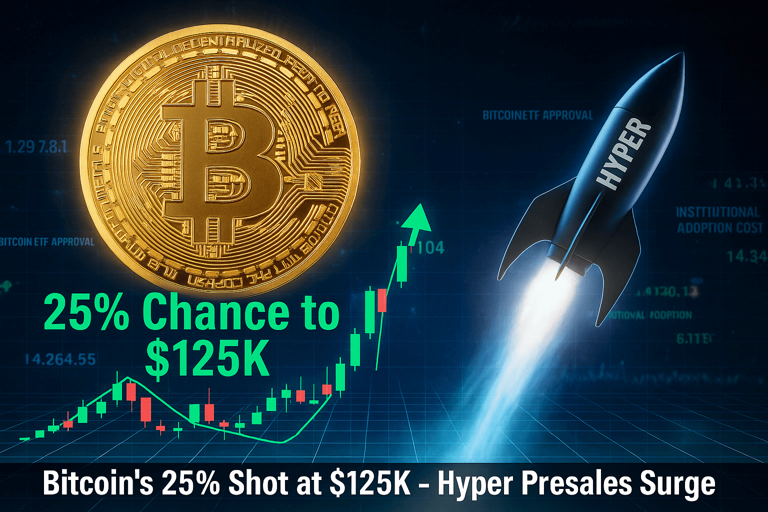 Bitcoin’s 25% Shot at $125K This Month Sends Traders Flocking to Bitcoin Hyper Presale