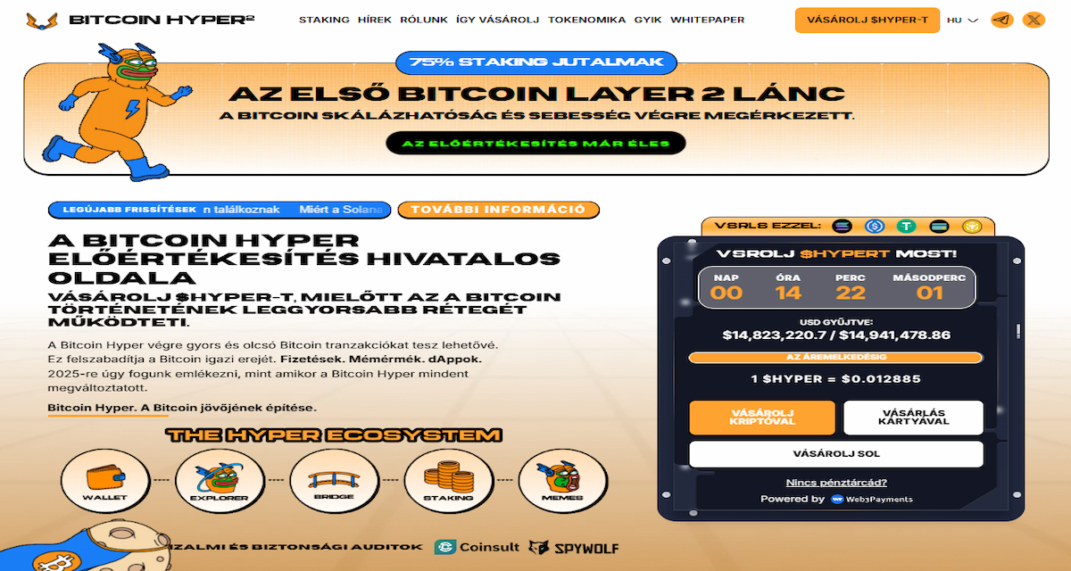 Bitcoin Hyper BTC Layer-2 SVM-mel és ZK rollupokkal