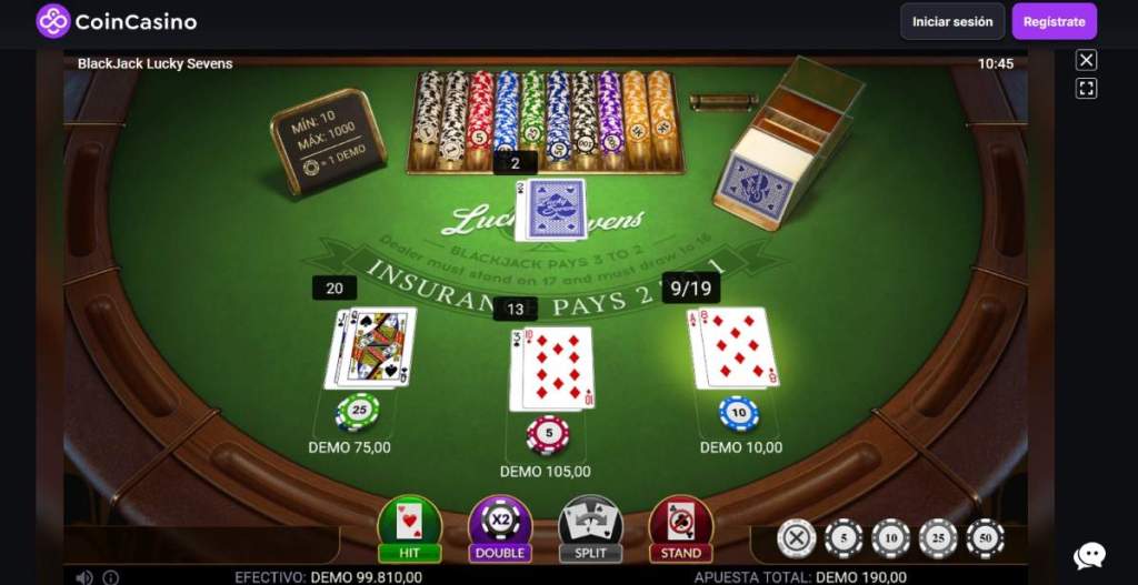 En CoinCasino puedes jugar al blackjack con cryptomonedas gratis