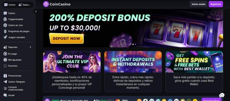CoinCasino habilita cientos de apuestas de Ilia Topuria en sus combates