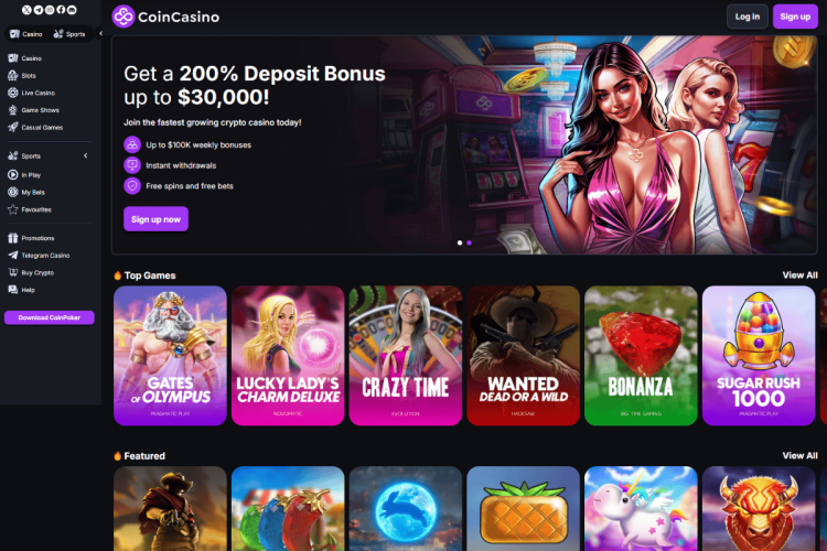 coincasino спортско клађење 