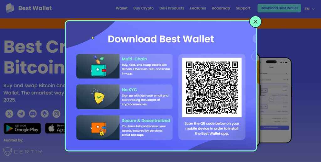 Best Wallet をダウンロード