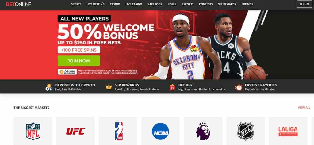 BetOnline – Top Online WNBA Sports Betting Platform