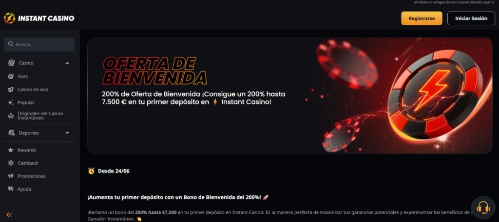 Instant casino es una de las mejores plataformas para jugar y hacer apuestas
