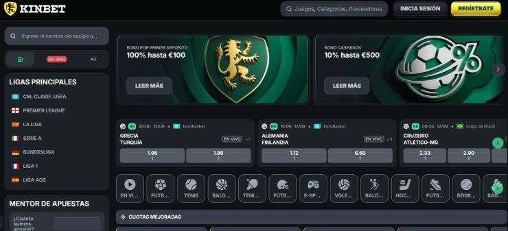 Apuesta por tu favorito al balón de oro en la casa de apuestas Kinbet