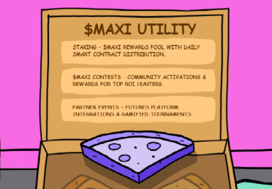 Maxi Doge announced utility on presale website. 