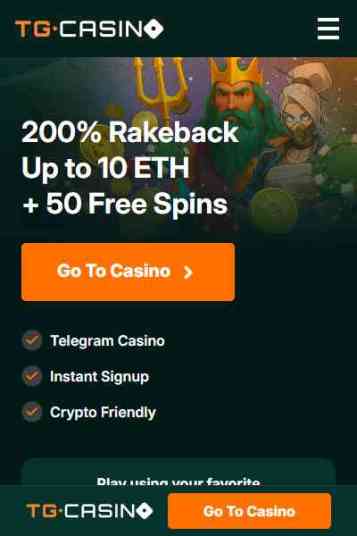 仮想通貨カジノはTGカジノ