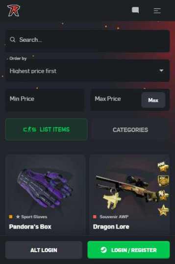 csgorollでcsgoベッティング