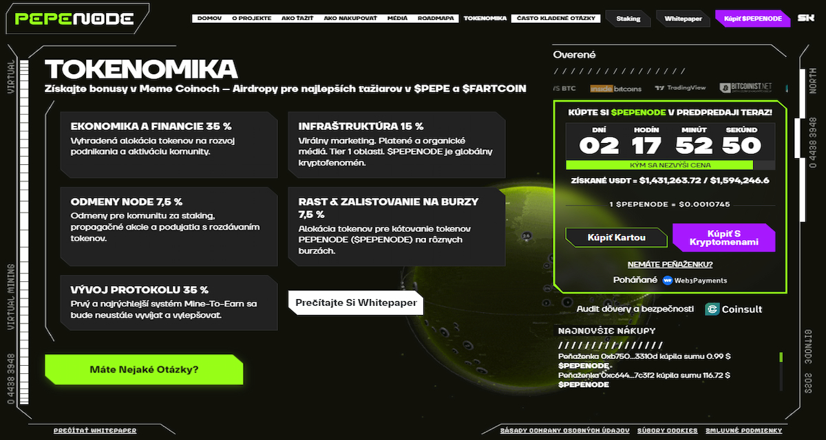 Predpredaj, tokenomika a riziká