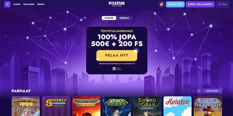 polestar casino on uusi tulokas markkinoilla