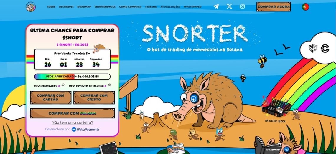 previsão de preço Snorter token