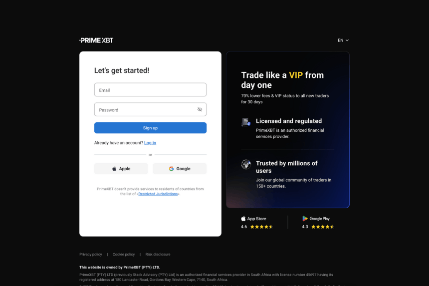 primexbt wallet