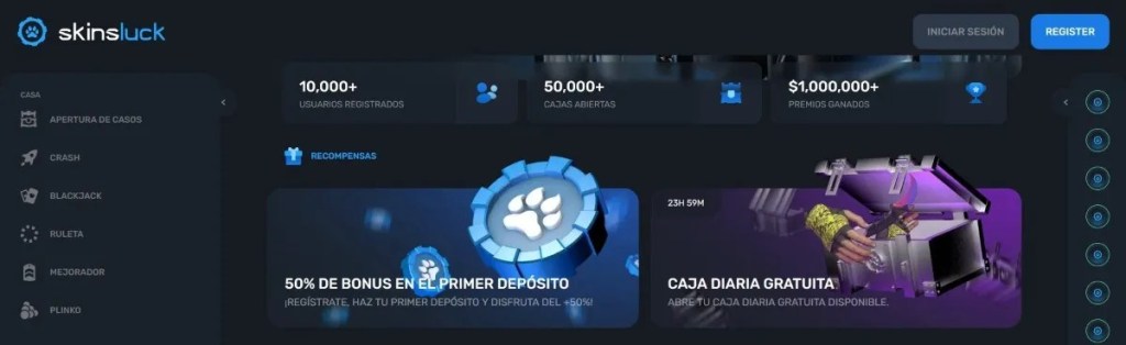 Conoce todas las promociones de Skinsluck
