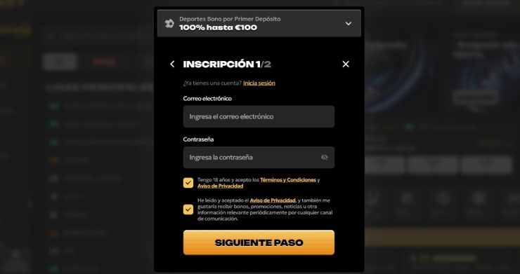 Spinsy te permite apostar fuera de España con un bono de bienvenida