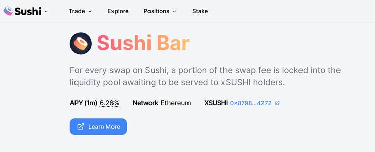 sushi altcoin