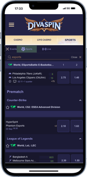 user-friendly online bookmaker for esports betting