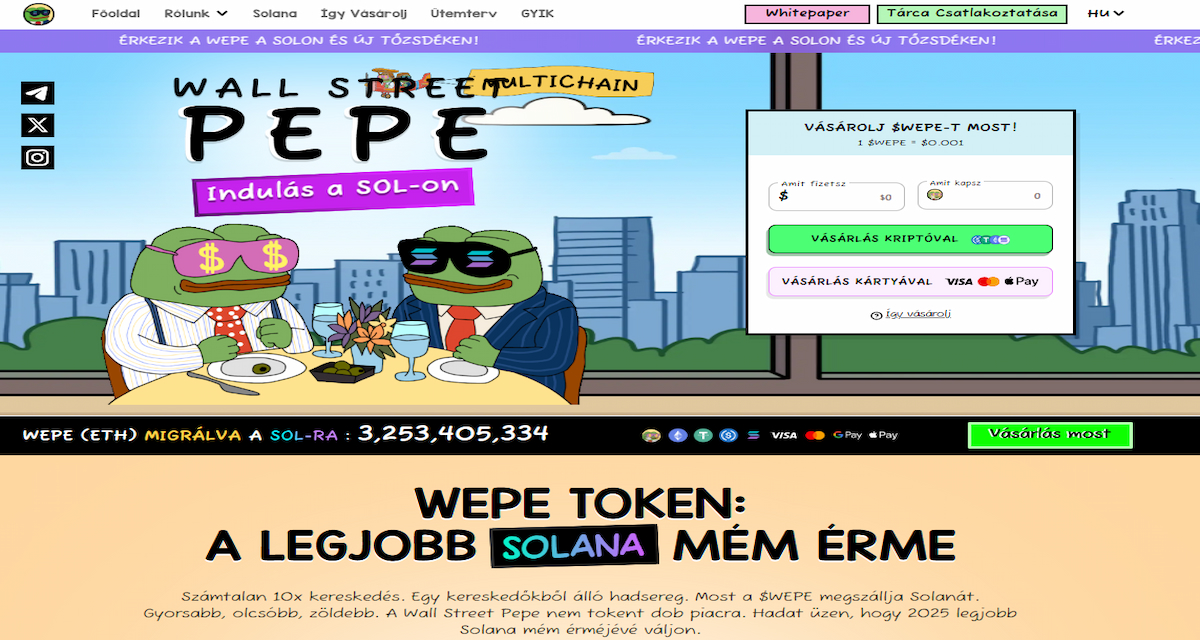 Wepe SOL: Dvojreťazcový model a deflačné mechanizmy