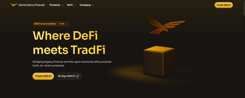 A World Liberty Financial (WLF) é uma plataforma de finanças descentralizadas (DeFi)