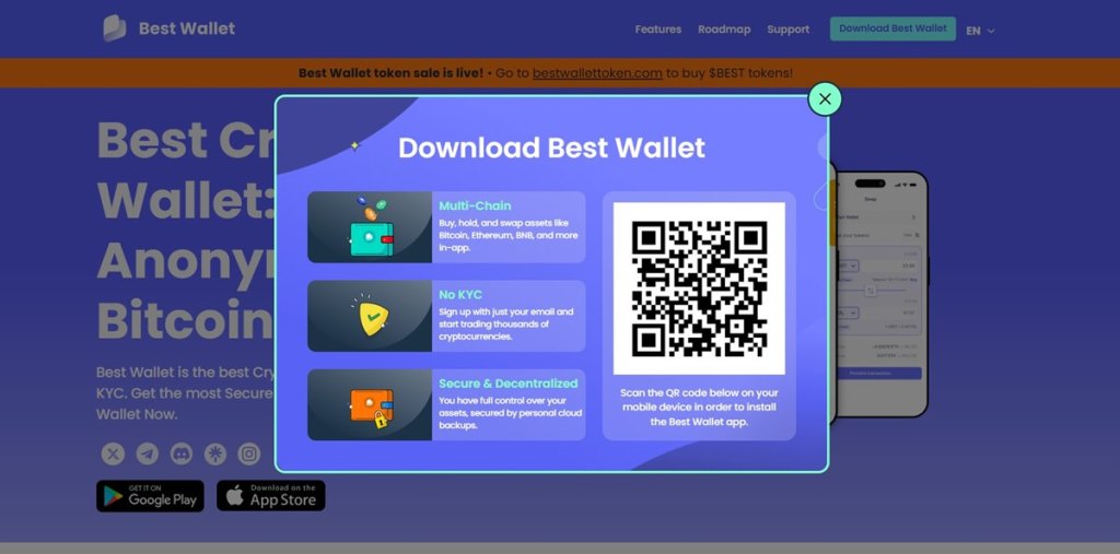 1. Створіть обліковий запис на платформі Best Wallet