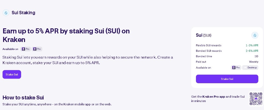Стейкинг SUI