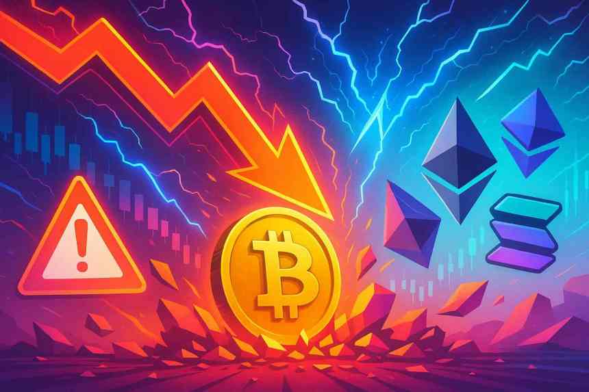 Bitcoin et altcoins : krach éclair et liquidations record — récap du week-end 11–12 octobre 2025