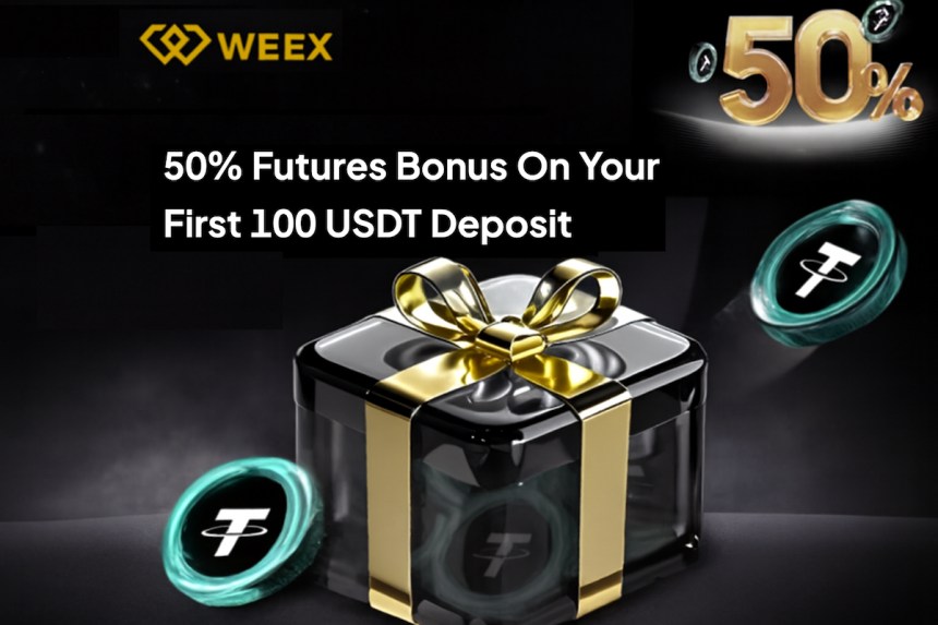 Weex Doubles Down with 50% Deposit Bonus as Exchange Competition Heats Up