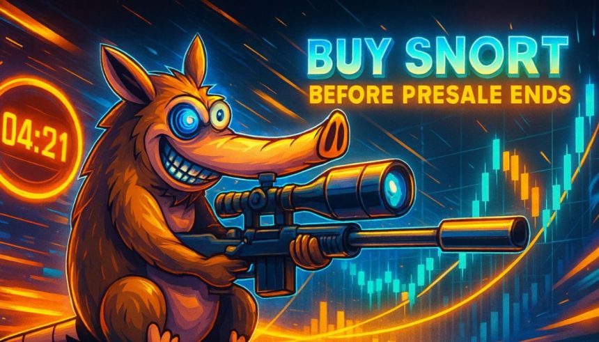 7 Hours Before Snorter Token's Presale Ends as 1,285% Prediction Hypes Investors