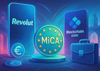 Crypto en Europe : Revolut et Blockchain.com validés sous MiCA — conformité et expansion.