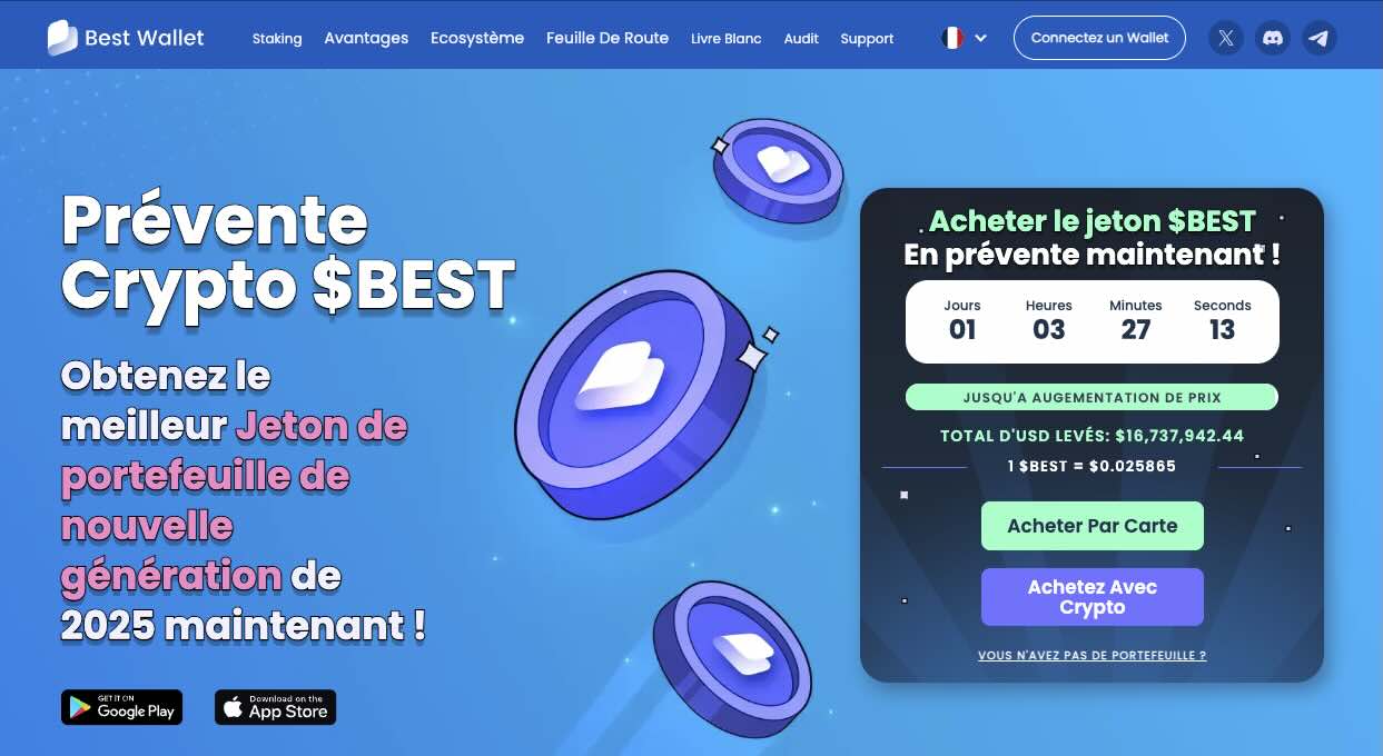 Acheter Best Wallet Token