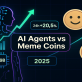 Tokeny AI Agent rosną o 20,5%, mogą przewyższyć meme coiny w 2025 roku, twierdzą eksperci