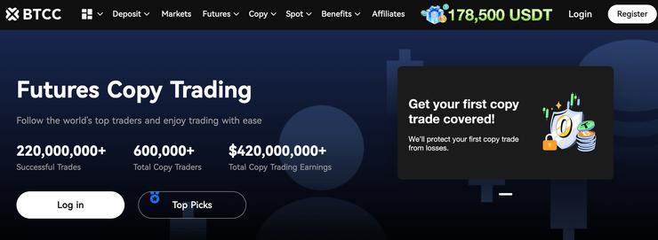 BTCC najlepšie platformy na copy trading