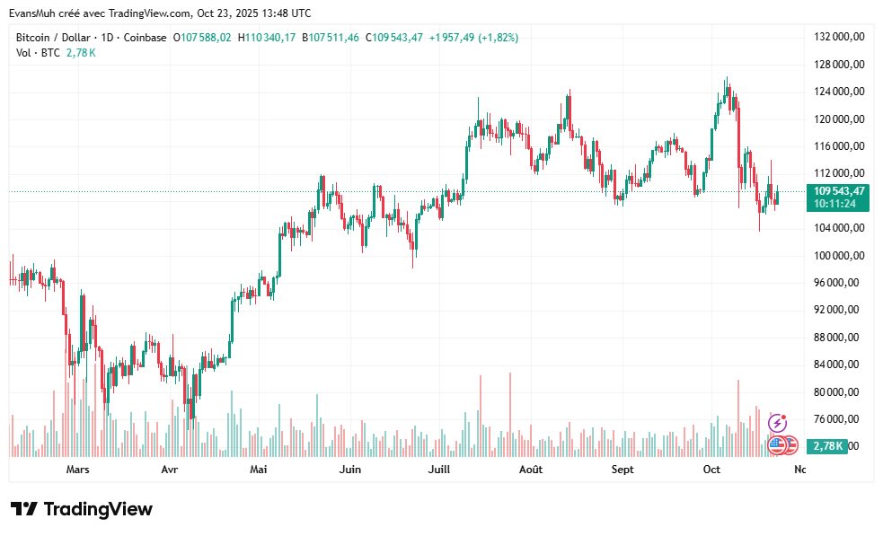 Graphique Bitcoin