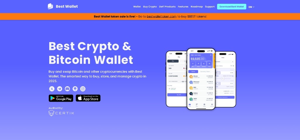 Best Wallet kao alternativa MetaMasku