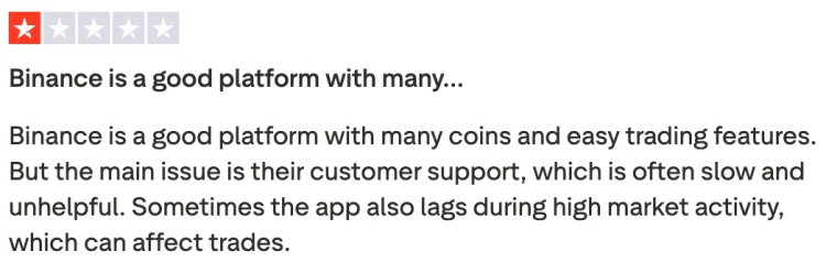 Binance review