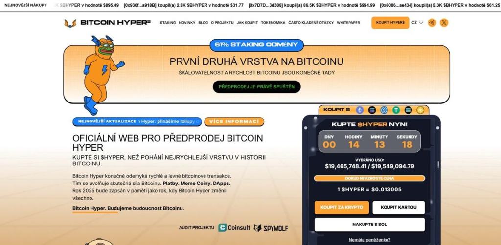 Bitcoin Hyper Přináší budoucnost Bitcoinu s rychlostí a inovací