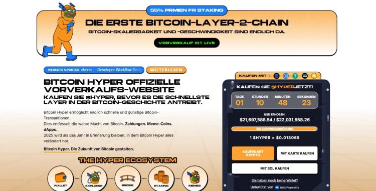 bitcoin hyper presale kaufen