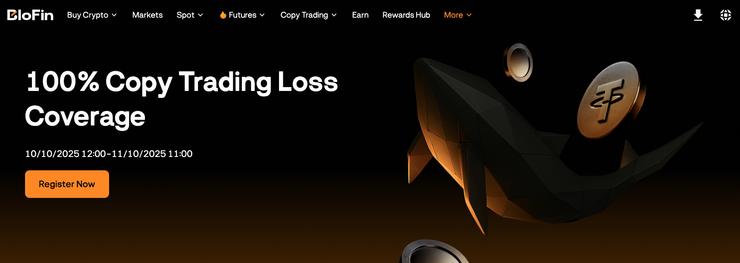 BloFin top obchodné platformy finančná páka