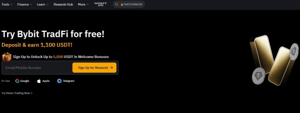 Bybit – kombinacija trgovanja in stakinga