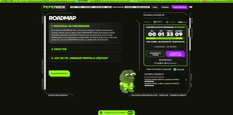 roadmap pepenode