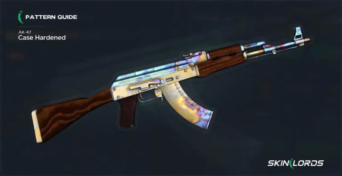 Case Hardened Blue Gem