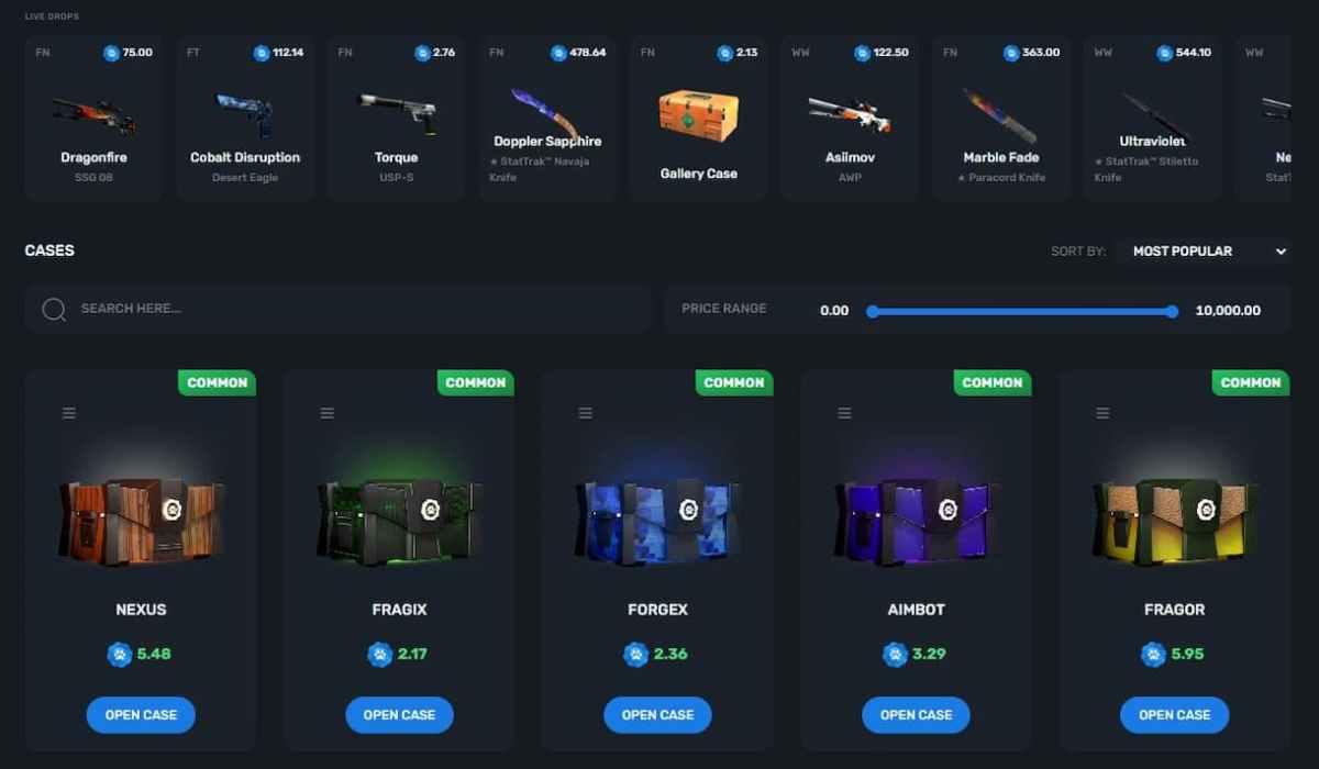 Case Opening